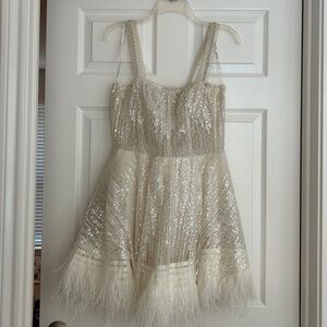 Bronx & Banco Mademoiselle Beaded Mini Dress